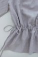 抓褶抽繩收腰blouse