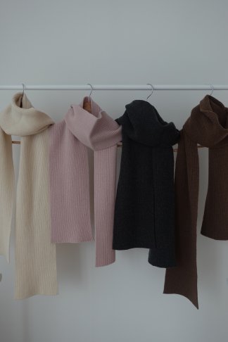 經典素色羊毛圍巾