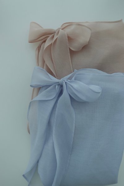 天絲蝴蝶結blouse