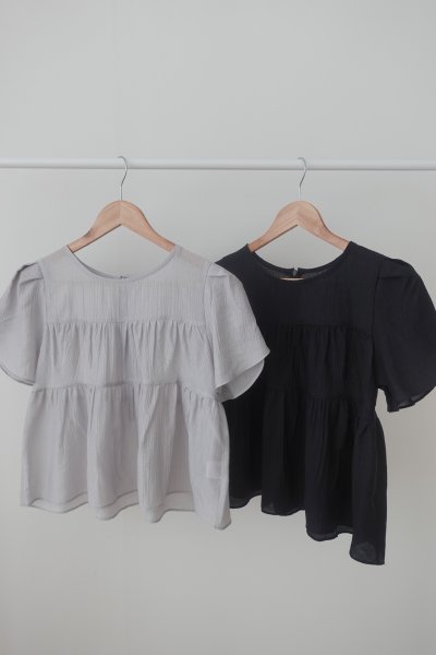 鬱金香袖康康blouse