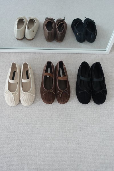 芭蕾蝴蝶結平底鞋(母女鞋)