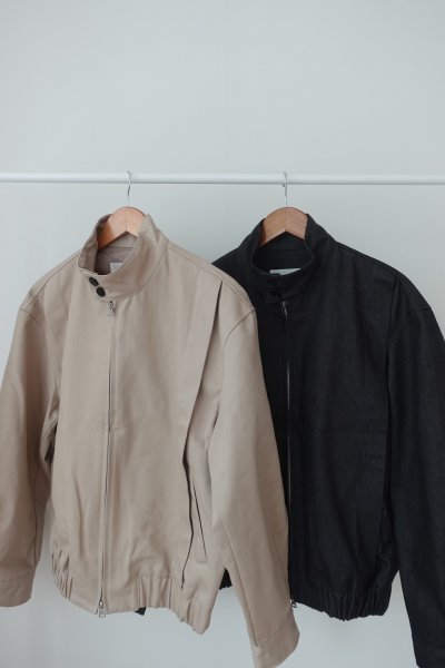 〔男裝〕騎士領單寧外套