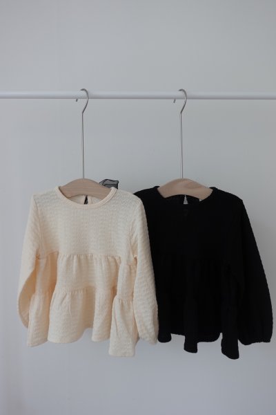 後綁蝴蝶結蛋糕blouse