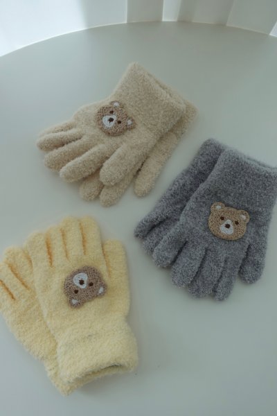 保暖小熊手套