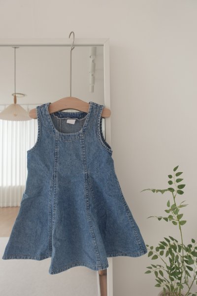 背心牛仔散裙