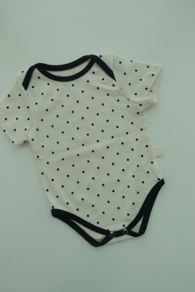 Baby) 莫代爾棉短袖包屁衣